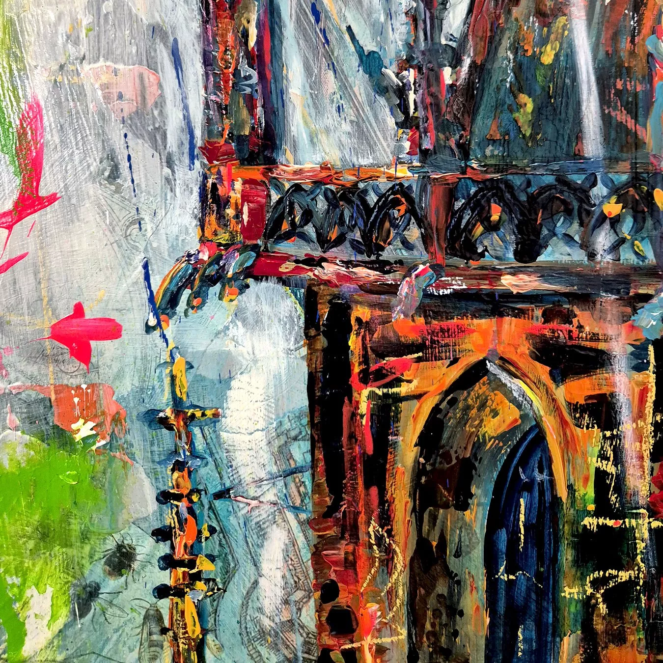 Dom von Magdeburg Detailausschnitt Kunstwerk Rike WolkeSieben