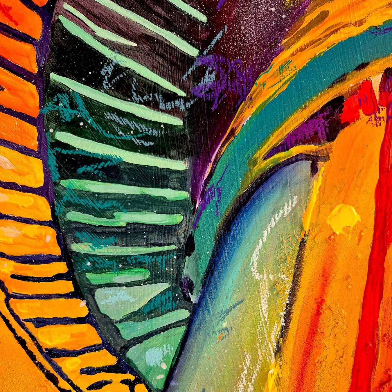 Fernsehturm Berlin Detail Kugel von Rike WolkeSieben