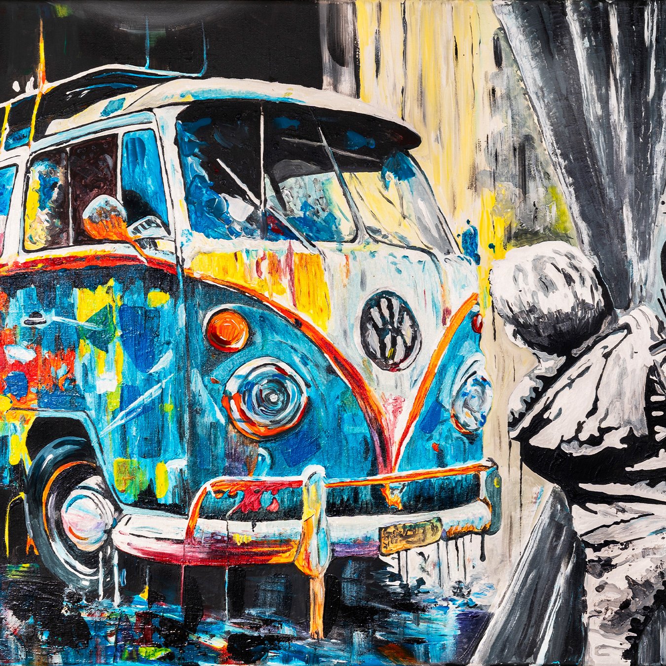 Bus-Kult Volkswagen VW von Rike WolkeSieben