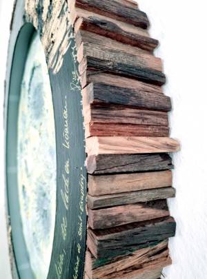 Mond Lichinstallation von Rike WolkeSieben